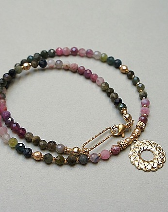 Turmaliny vol. 27w /choker/  - Szlachetna kolekcja, KiKa pracownia