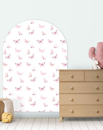 Naklejka na ścianę - łuk w motyle, ALE Pomysl