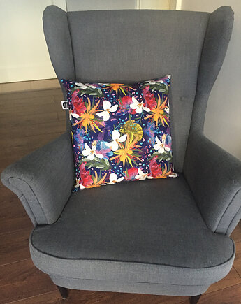 Poduszka dekoracyjna VELVET Rybki, Nukko Design
