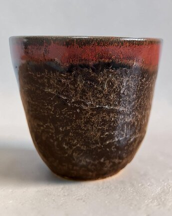 Ceramiczny kubek - czarka, ArtByLeika