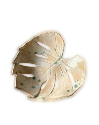Ceramiczna miska Liść monstery, annaflora