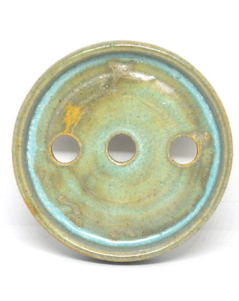 Turkusowa Mydelniczka Ceramiczna, Dwa Wypały