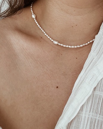 Naszyjnik z pereł naturalnych, Chmolowska Jewellery
