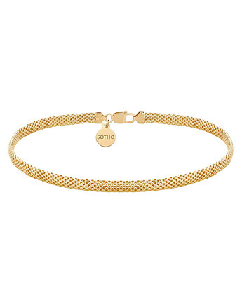 Złoty gruby choker tuba, SOTHO