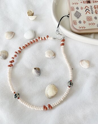Charms do telefonu/ brelok BALI cream, NOMAD