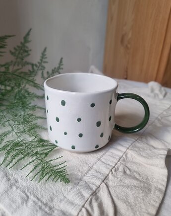 Kubek ceramiczny KROPKI, krusz art
