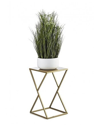 Kwietnik Metalowy Santoro Złoty 40 cm, MIA home