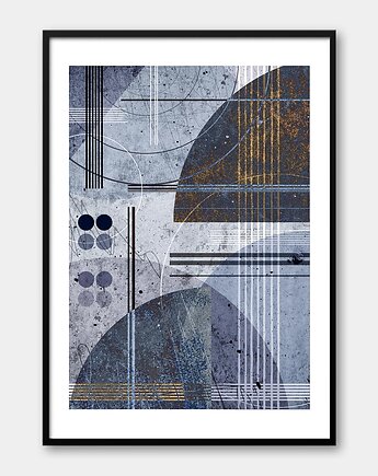 Plakat industrialny - Industrial no. 17 - z serii INDUSTRIAL, Pracownia Och Art