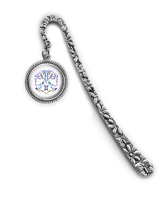 Zakładka do książki - Bliźnięta - zodiak, yenoo