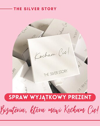 Pudełko na biżuterię KOCHAM CIĘ!, THE SILVER STORY
