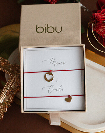 Bransoletka z zawieszkami dla mamy i córki, Bibu bijoux