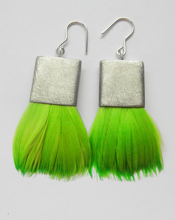 PIÓRKO kolczyki, Katarzyna Kaminska ART