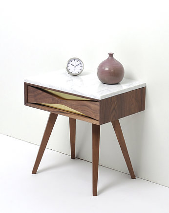 Szafka nocna z szufladą. Mid Century, Pokojscy Studio