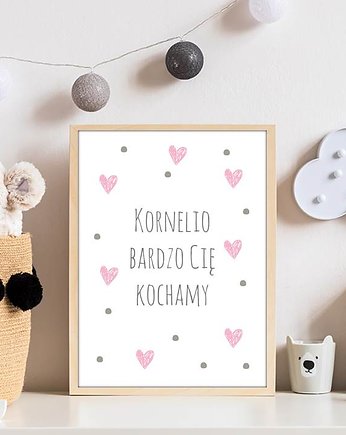 Plakat obrazek Bardzo Cię kochamy, sielankowo