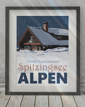 Plakat Alpen Spitzingse, Project 8