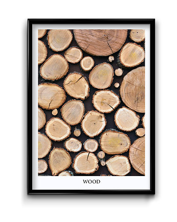 Plakat Wood, OSOBY - Prezent dla teścia