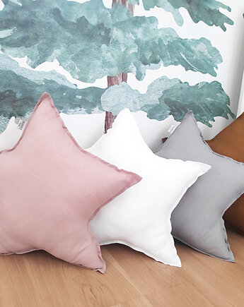 Poduszka gwiazda brudny róż, Nukko Design