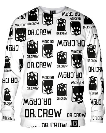 Bluza Bez Kaptura Damska DR.CROW Logo, DrCrow