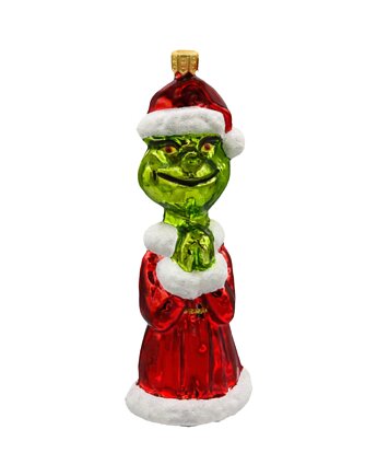 Bombka choinkowa: Grinch w płaszczu Mikołaja: błyszczący, Syn Bombkarza