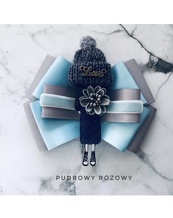 Brosza  z Lalką NEW Limited edition, Pudrowy Różowy