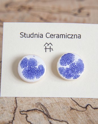 Kolczyki ceramiczne gwiezdziste, studnia ceramiczna