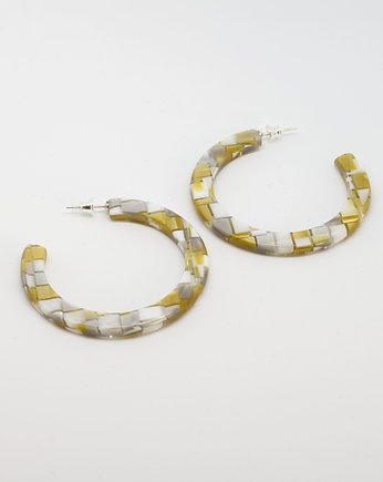 Kolczyki Magnolia w kolorze Yellow, NINIcoJewelry