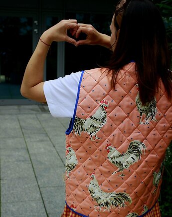 Pikowana kamizelka w koguty, Honolulu Wear