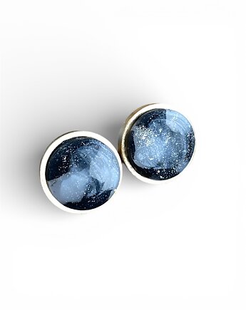 Kolczyki galaktyka z gliny polimerowej, Megan Little Things