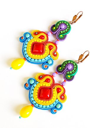 Sutaszowe kolczyki PACHUCA, Sylwia Żak