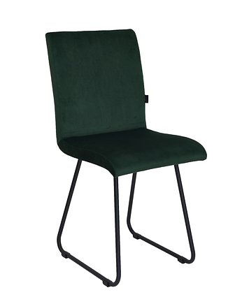 Welurowe krzesło JASMINE FST0401 zielone, GIE EL