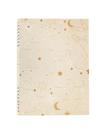 NOTES GWIAZDOZBIORY KREMOWE B5  160 stron  SZARE LINIE, Coverlover