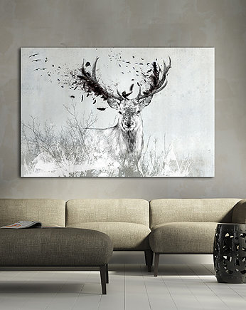OBRAZ NA PŁÓTNIE -  120x80cm - Przemijanie, LUdesign gallery