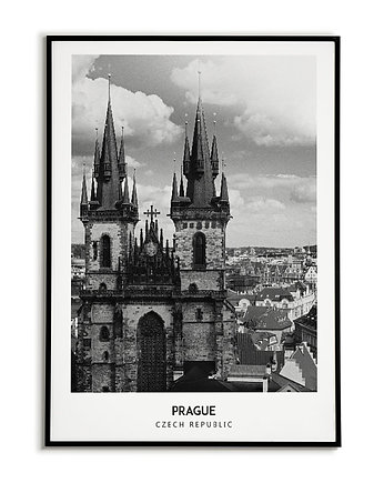 Plakat miasto CZECHY - PRAGA obraz, Bajkowe Obrazki