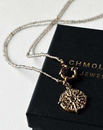 Naszyjnik  KWARC DYMNY, Chmolowska Jewellery
