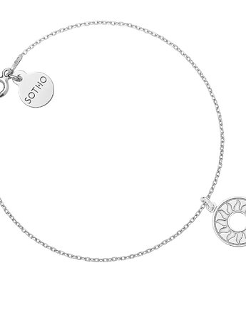 Srebrna bransoletka ze słońcem, SOTHO