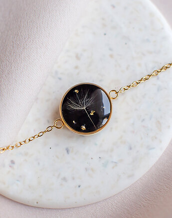 Bransoletka z rzęsek dmuchawca