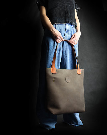 Duża torba do pracy Zuza od Ladybuq rozmiar XL, Ladybuq Art Studio