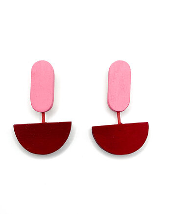 Kolczyki z rzemieniem GEO, SZLIFY