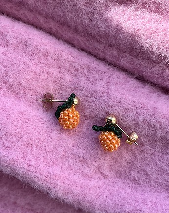 Kolczyki - mandarini, LIMONI E FIORI