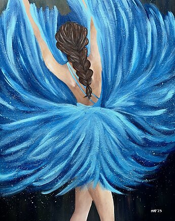 Femme Fatale (praca z cyklu "Madison. Namalowałam piosenki"), Bohemian Soul atelier by M.