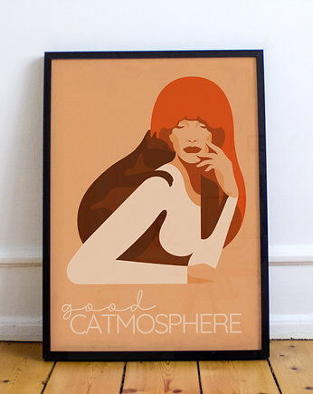Plakat: Good Catmosphere, Nastka Drabot