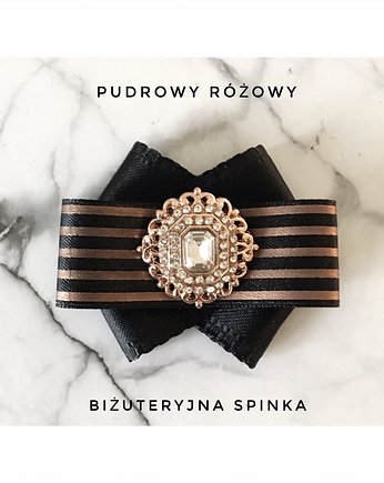 Biżuteryjna spinka do włosów New, Pudrowy Różowy