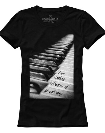 T-shirt damski UNDERWORLD Piano, UNDERWORLD