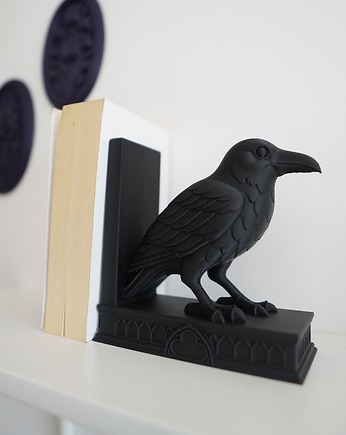 Podpórka pod książki - gotycki monument z krukiem - 60 kolorów, Spirit Of Copper