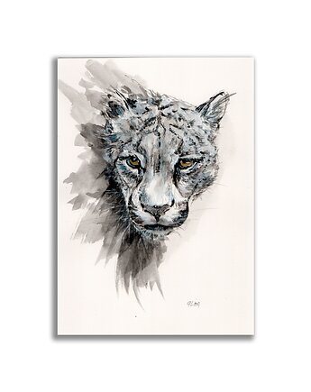 Obraz ręcznie malowany "Gepard", Galeria Alma