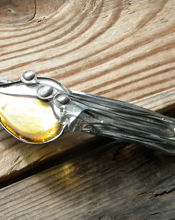 Duży liść - klamra, Beata Trotter