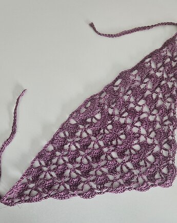 Apaszka,chusta lniana, Las i Łąka