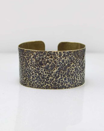 Lawa - mosiężna bransoleta - outlet*, Caltha