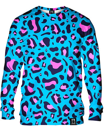 Bluza Bez Kaptura Męska DR.CROW Panterka Blue, DrCrow