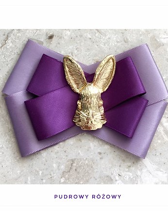 Brosza z Królikiem z Alicji w krainie czarów NEW, Pudrowy Różowy